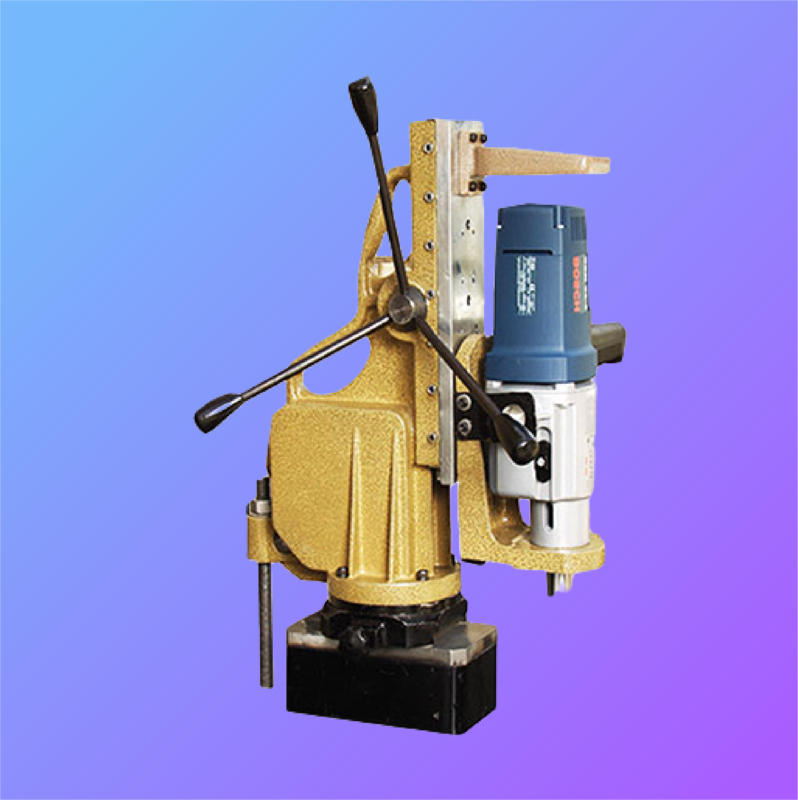 introducing magnetic drill stand