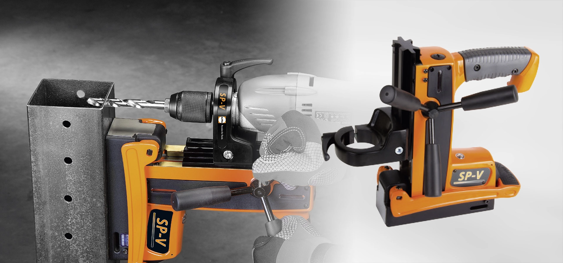 Fixing magnetic drill stand slipping